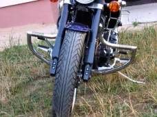 Yamaha Warrior XV 1700  Engine Guard with Built In Foot Pegs
